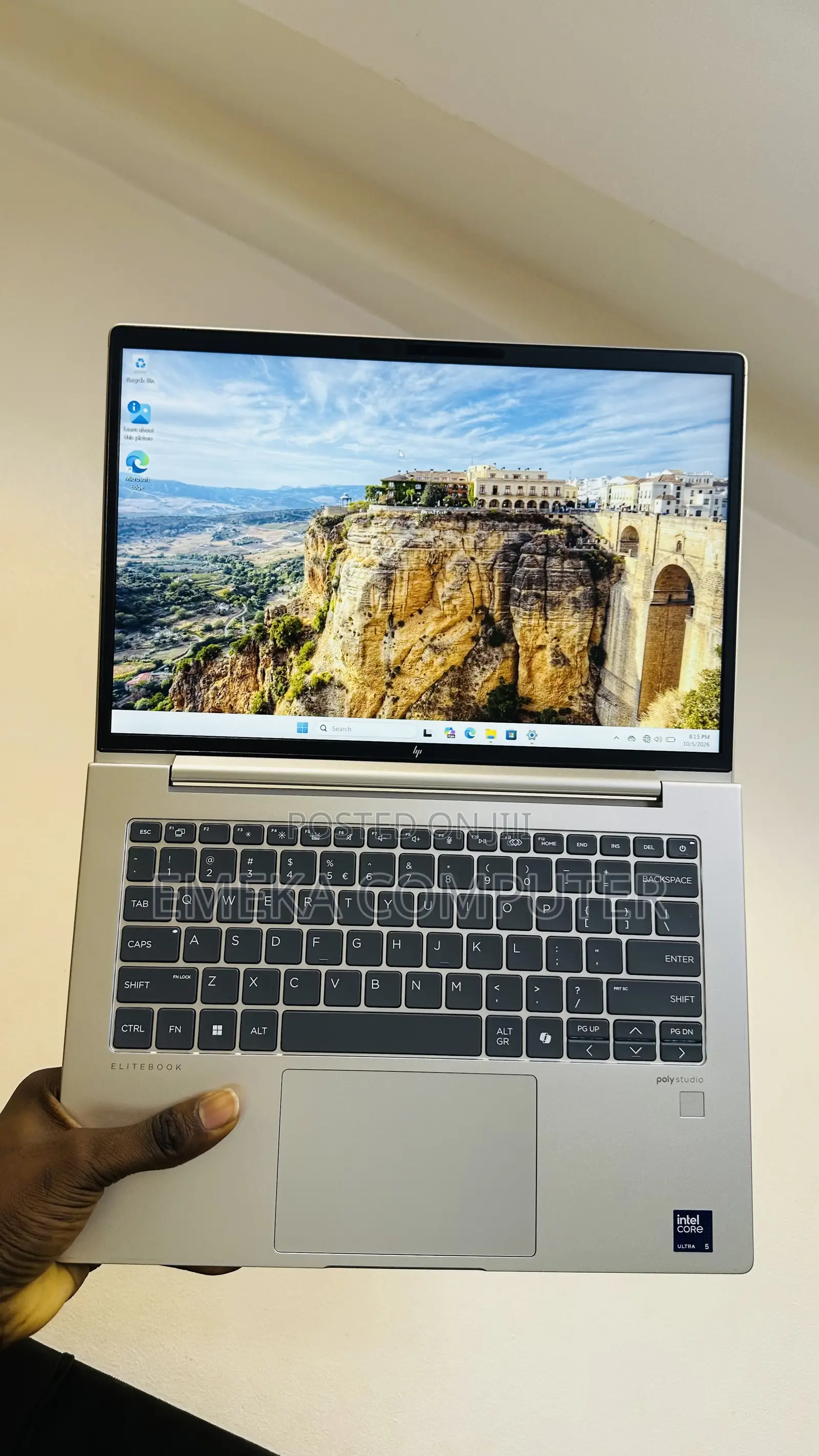 New Laptop HP EliteBook 640 G11 16GB Intel Core Ultra 5 SSD 512GB
