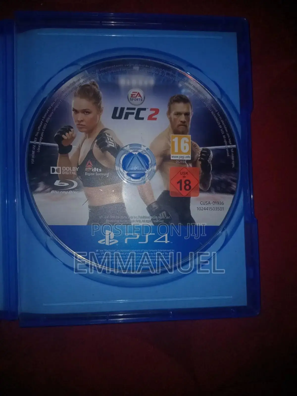 Ps4 Ufc2 for an Affordable Price and It's Also Compatible With Ps5