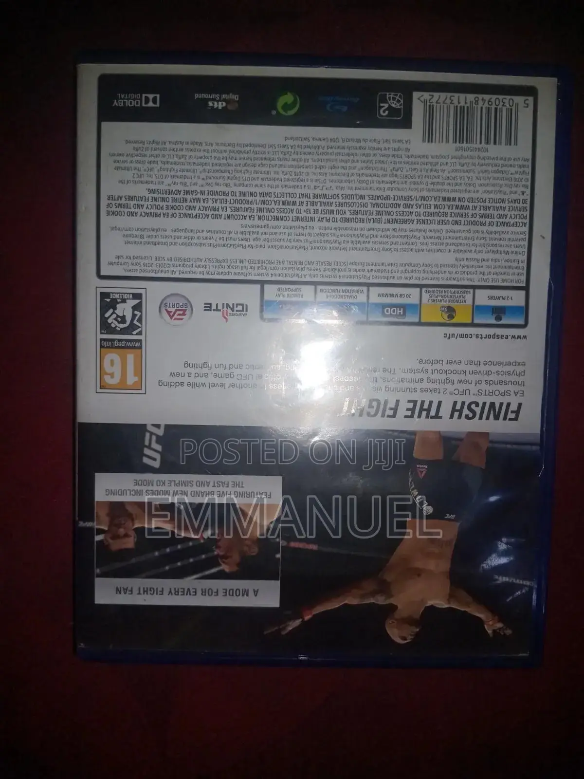 Ps4 Ufc2 for an Affordable Price and It's Also Compatible With Ps5