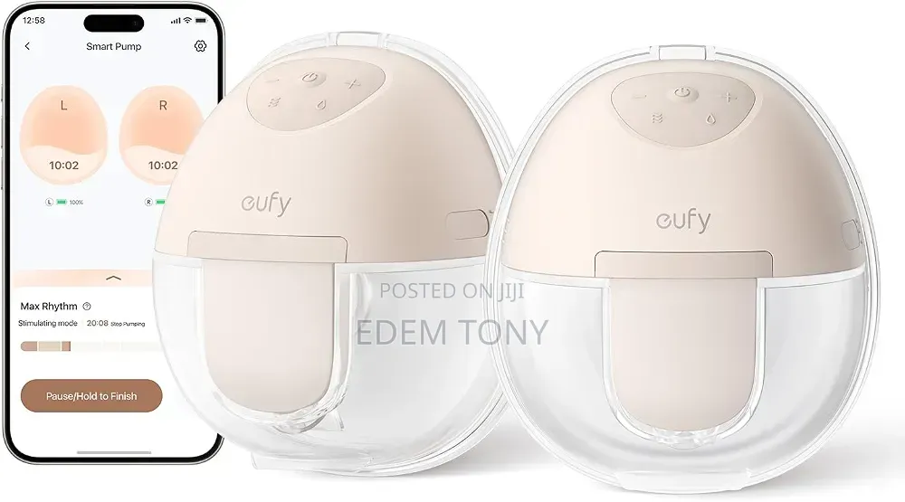 Eufy Wearable Breast Pump E10, App-Controlled, Electric Breast Pump