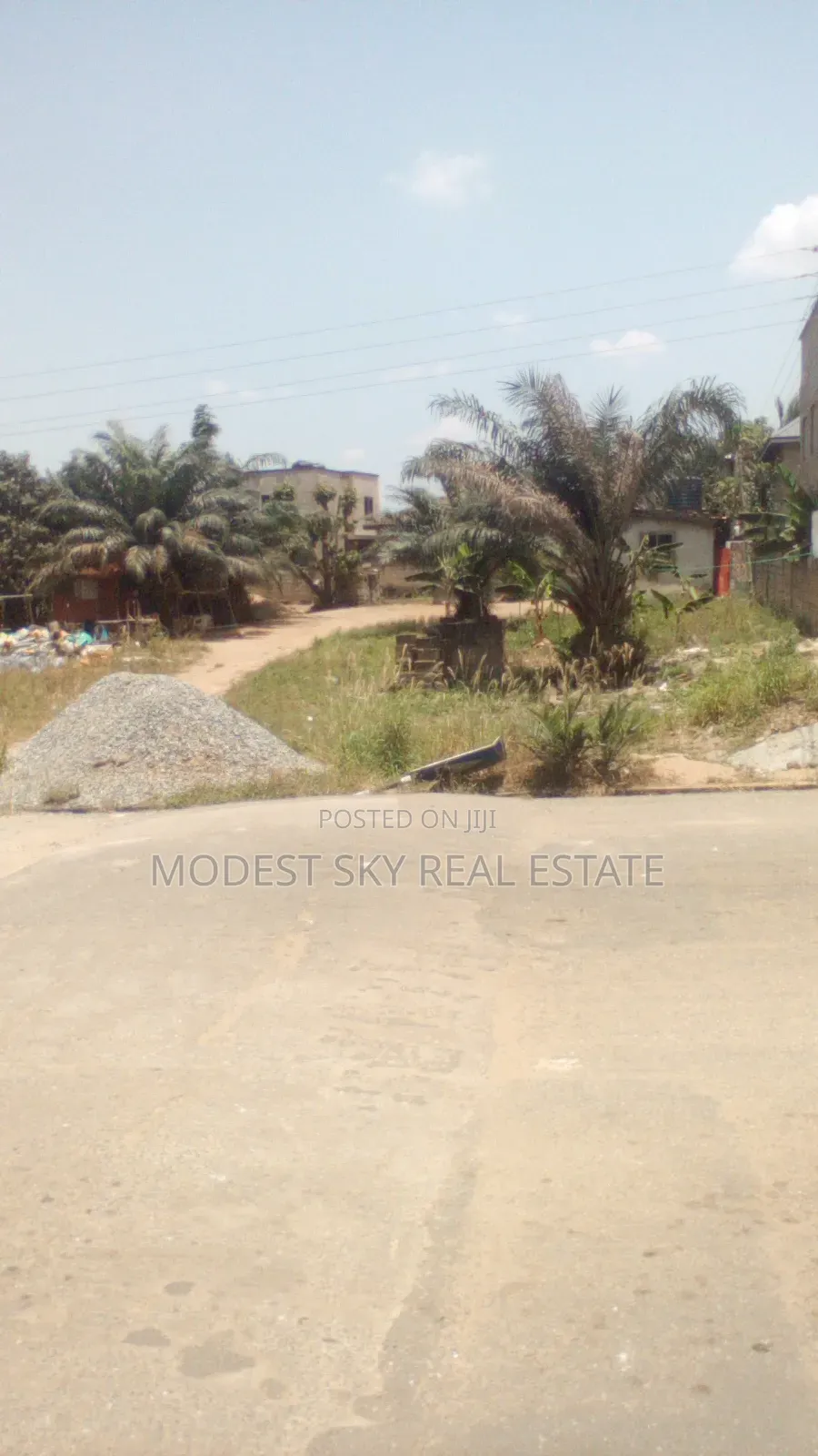 Registered 4 Plots of Land at Main Road Amasaman 3 Junction Cocobord