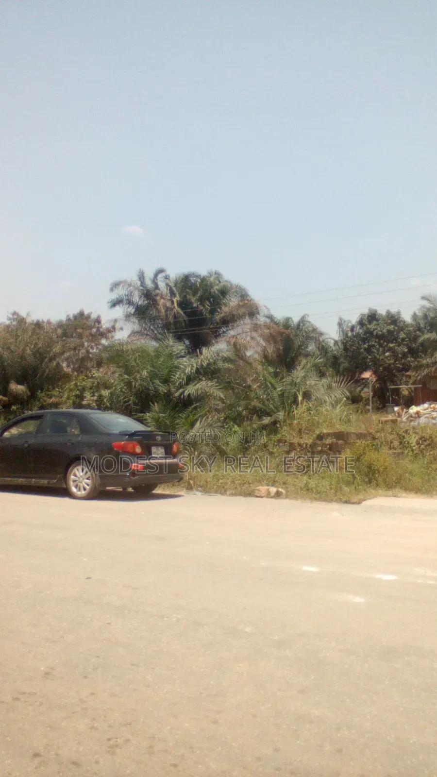 Registered 4 Plots of Land at Main Road Amasaman 3 Junction Cocobord