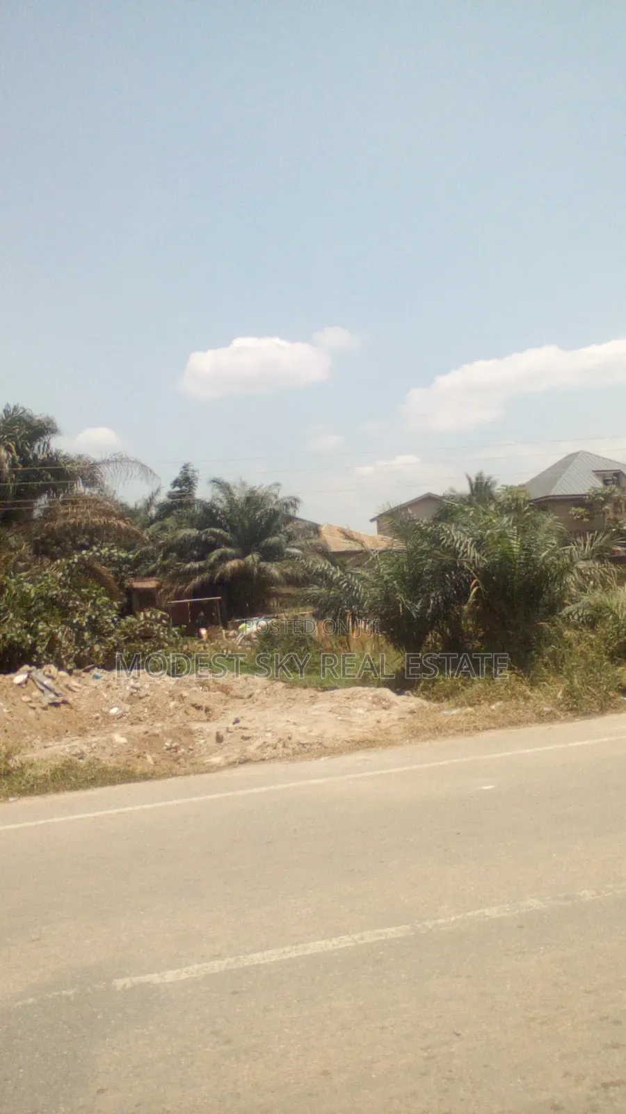 Registered 4 Plots of Land at Main Road Amasaman 3 Junction Cocobord