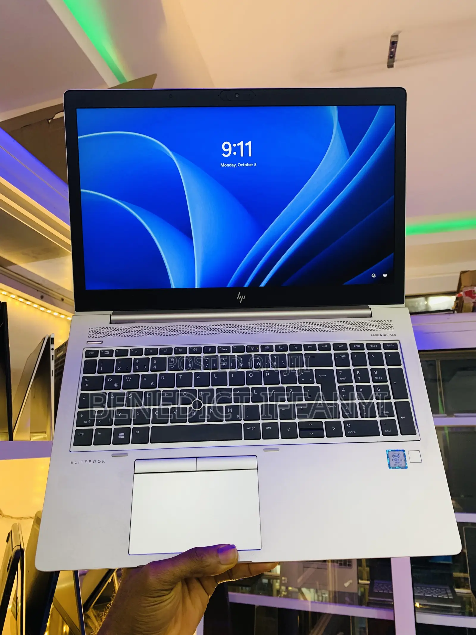 Laptop HP EliteBook 850 G5 8GB Intel Core i5 SSD 256GB