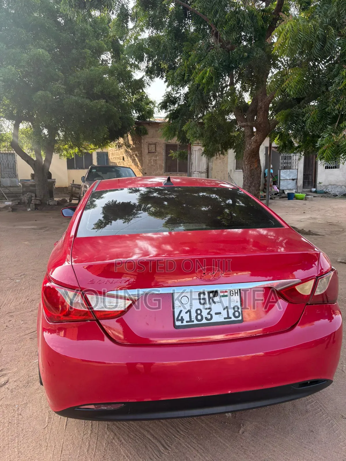 Hyundai Sonata 2013 Red