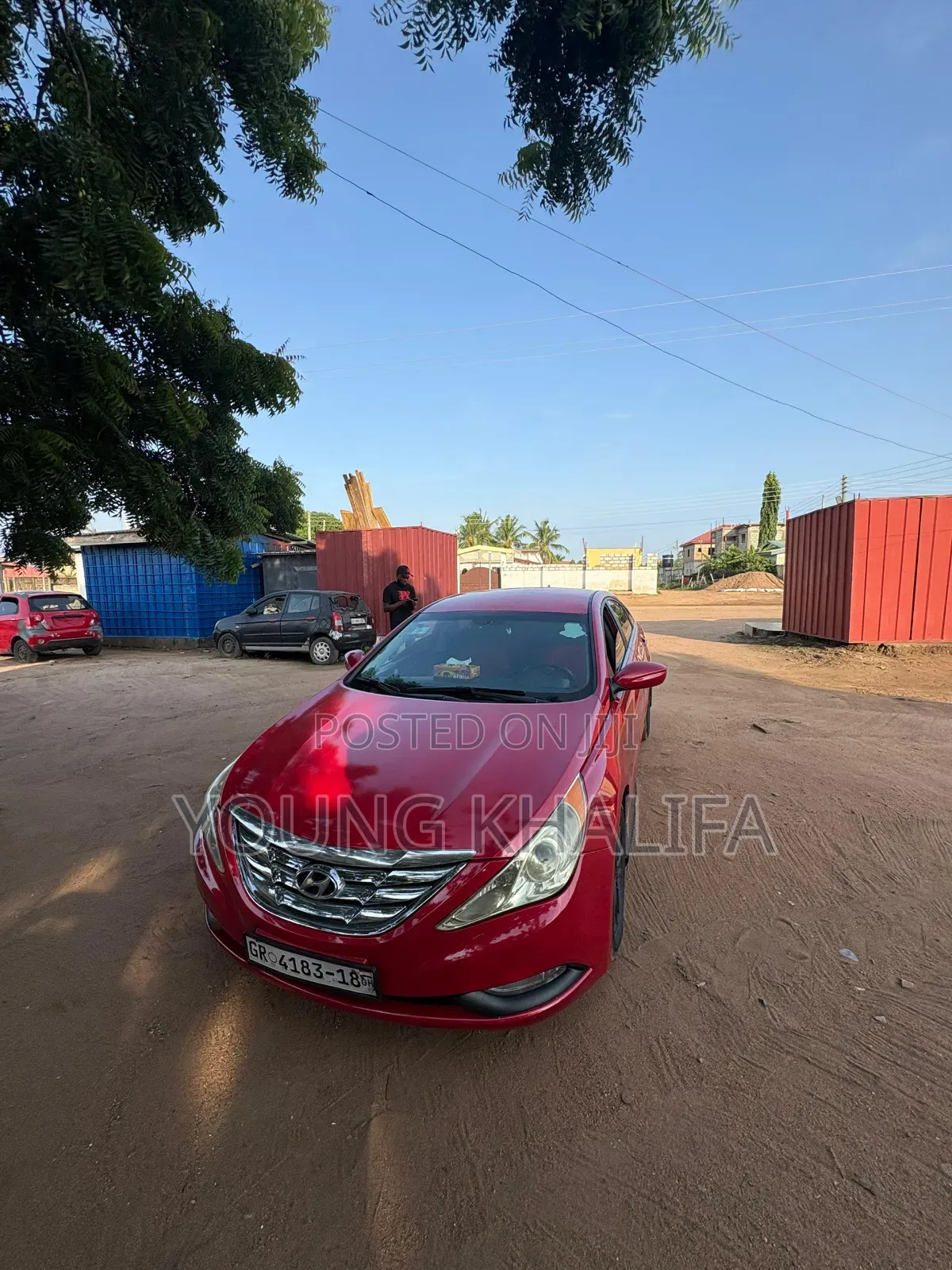 Hyundai Sonata 2013 Red