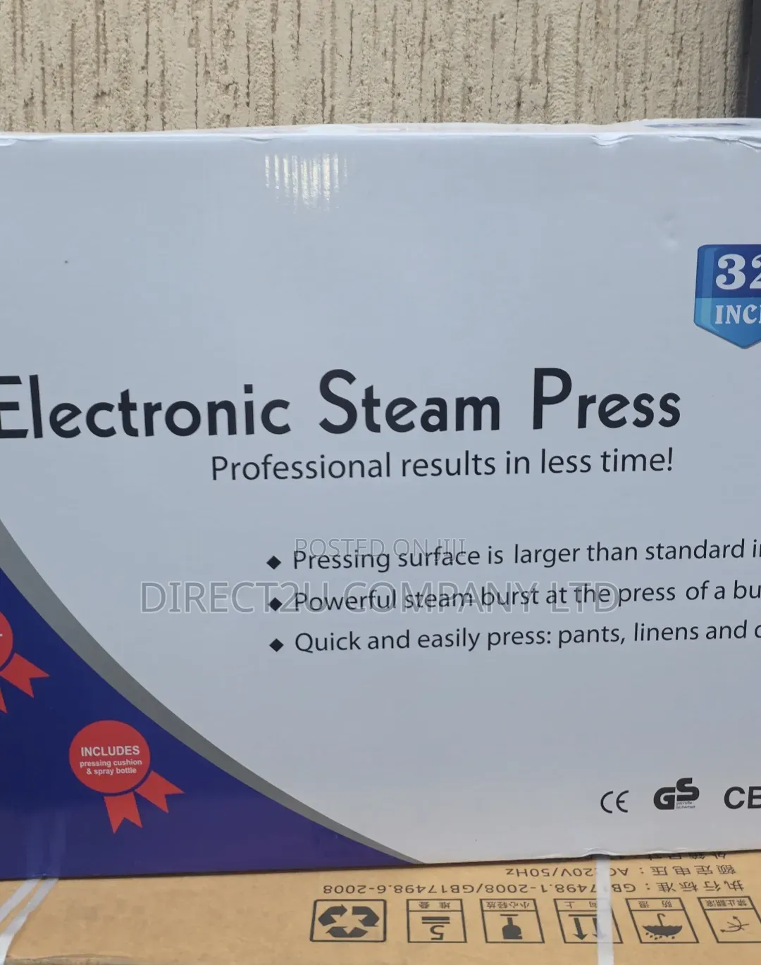 Professional Steam Press Iron