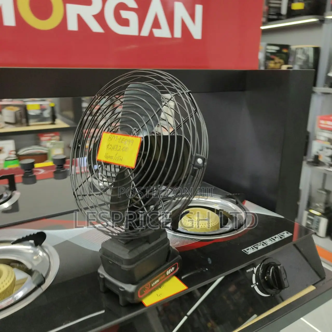 Classy High Grade Cordless Rechargeable Desk-Fan