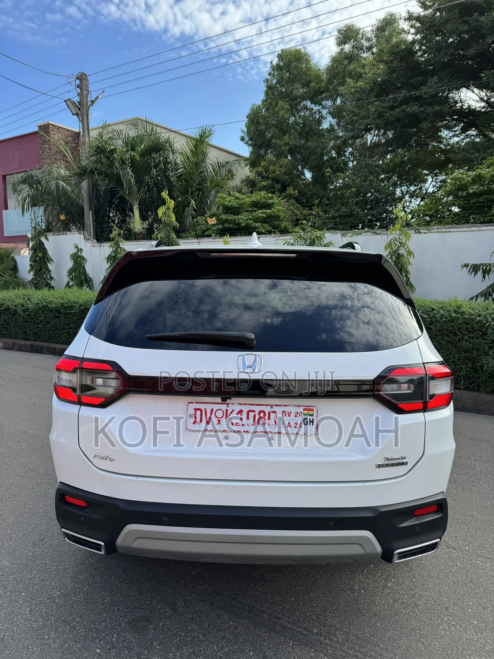 Honda Pilot Touring+ AWD 2025 White