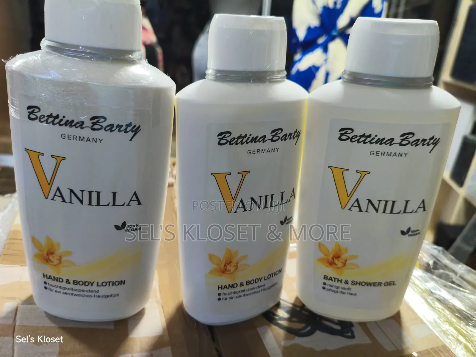 Bettina Barty Vanilla Hand & Body Lotion