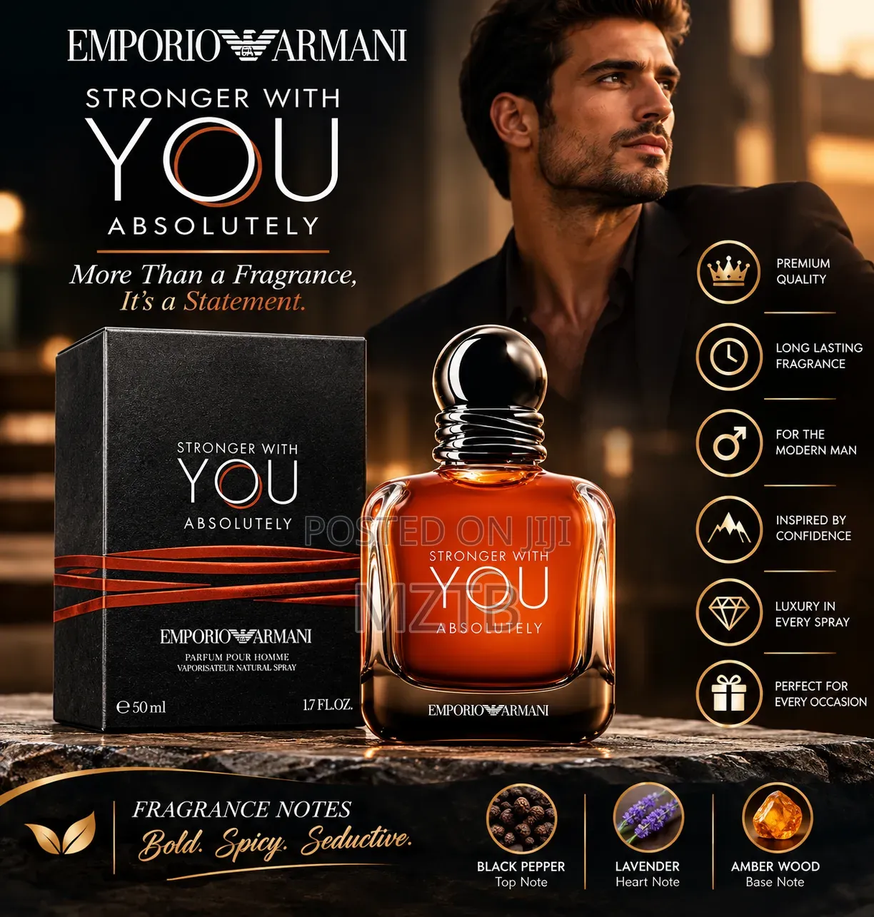 Giorgio Armani Stronger With You Absolutely Parfum - 100ml