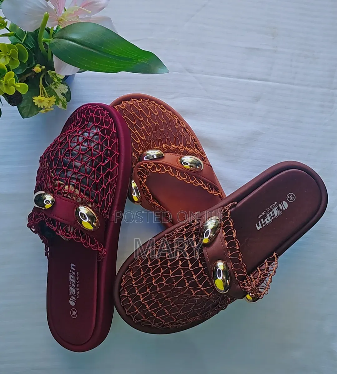 A Stylish Slip-on Mules
