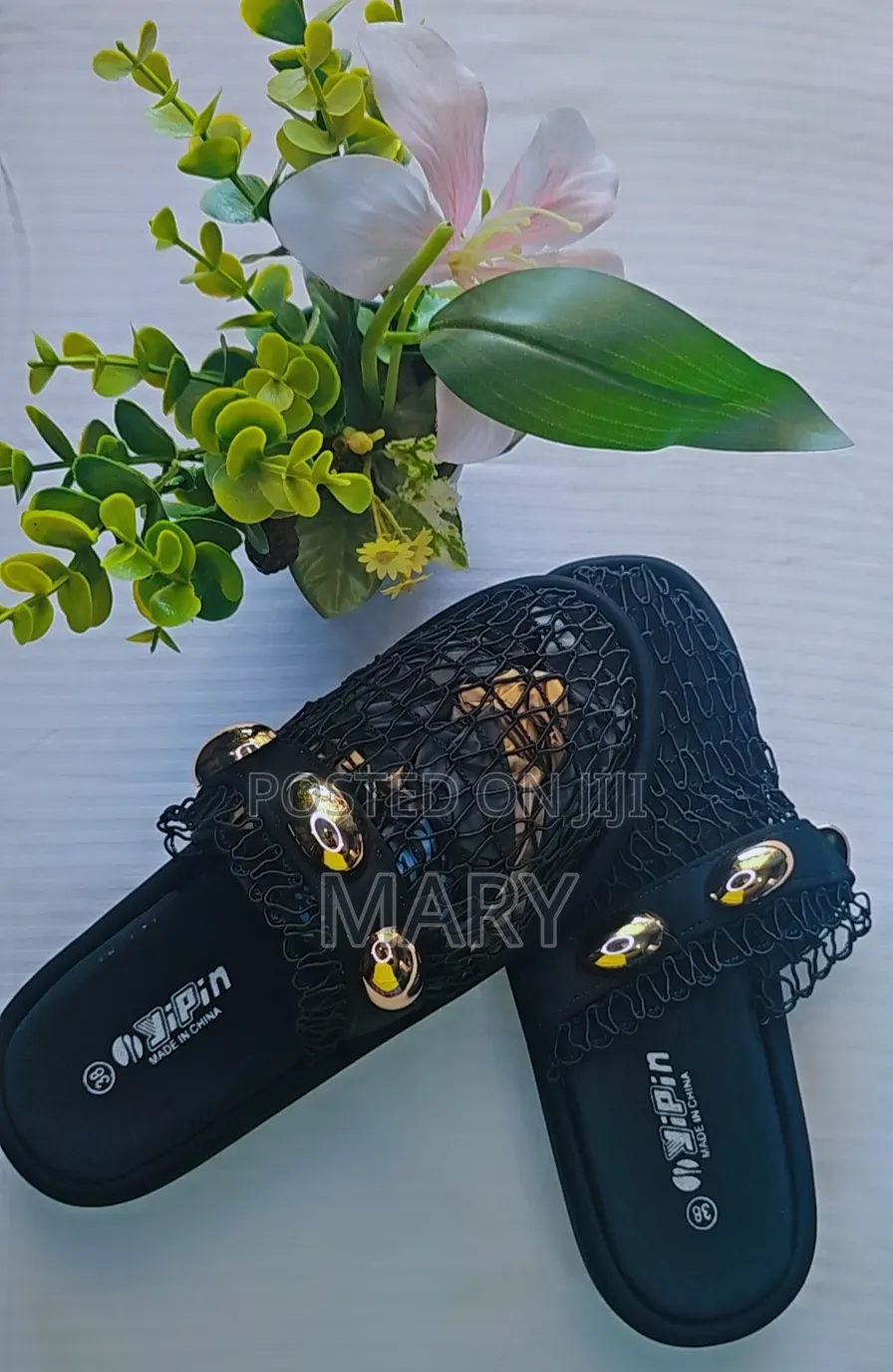 A Breathable, Slip-on Mesh Mule Clogs