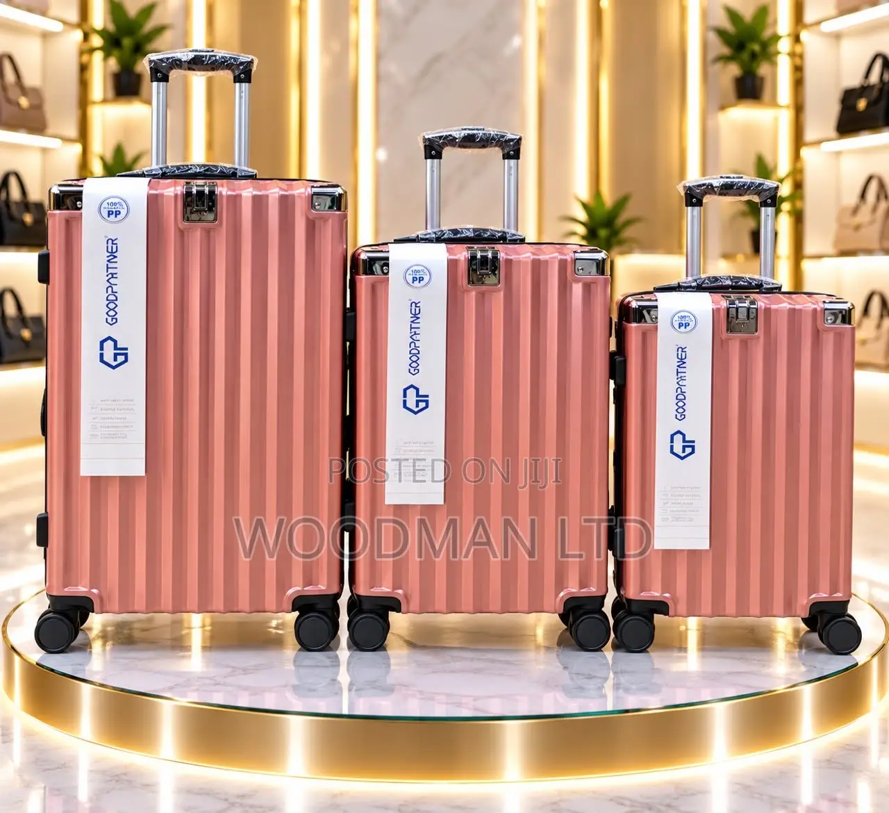 Zipless Aluminium Polycarbonate Travel Luggage