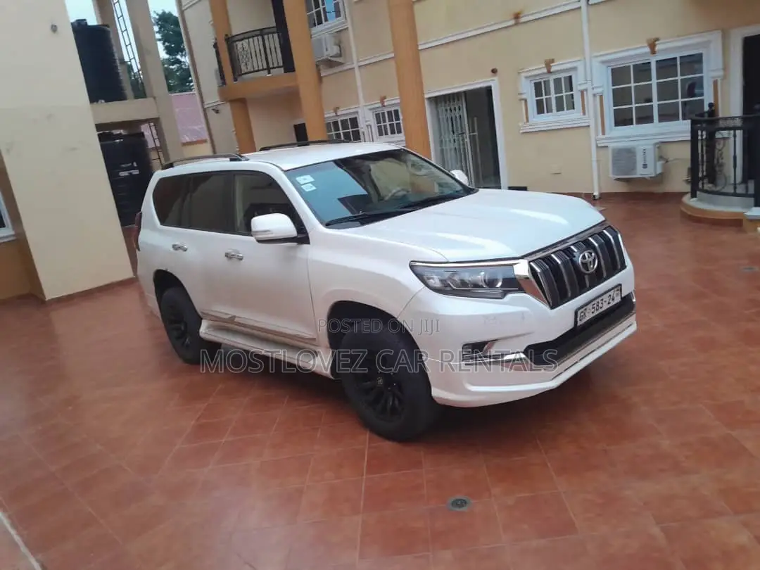 Prado for Rent - White