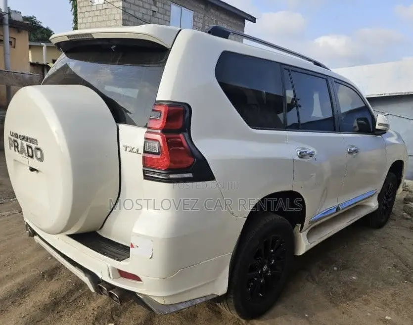 Prado for Rent - White