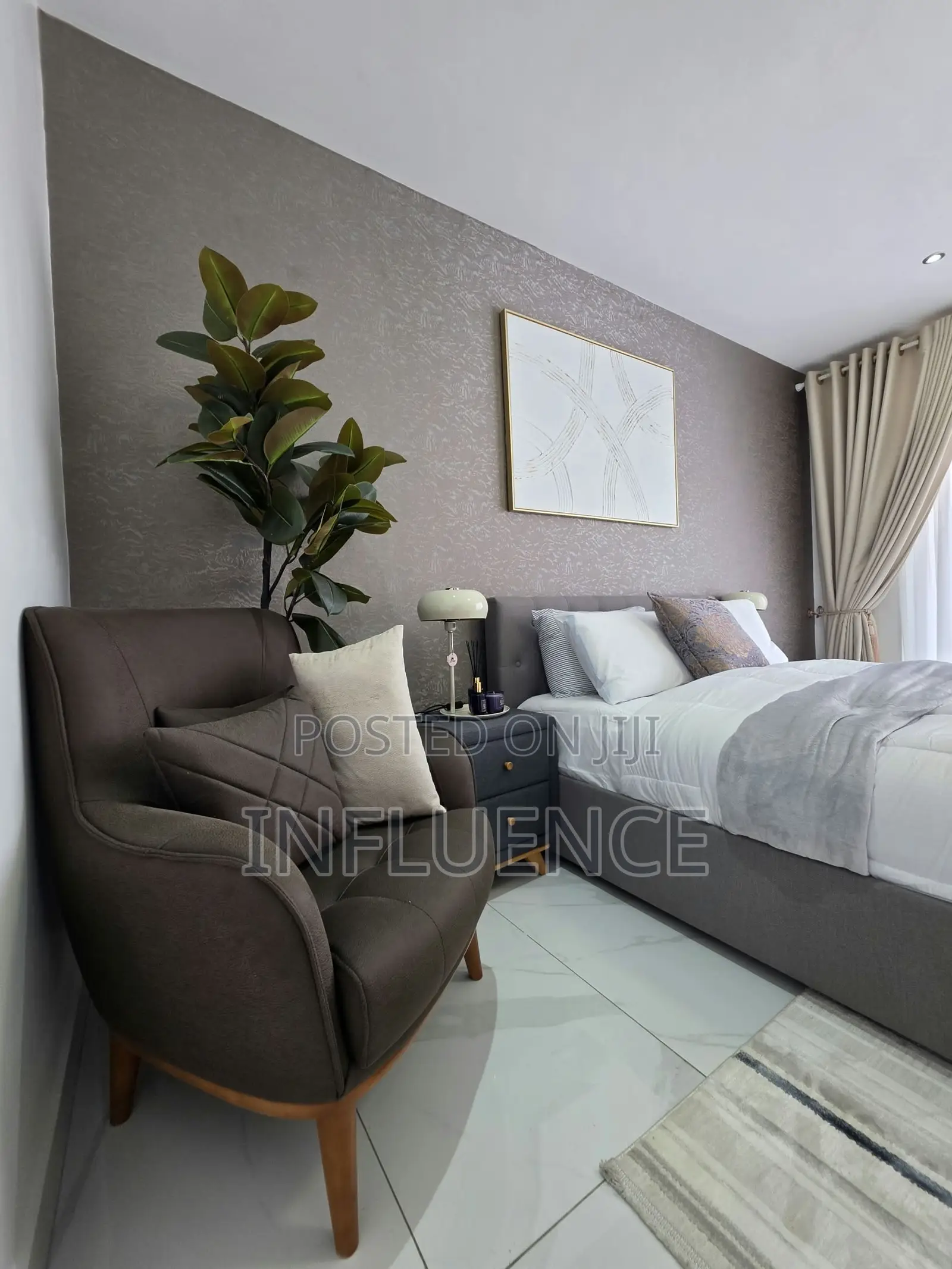 Furnished 1bdrm Apartment in Accra Mall Area, East Legon for rent