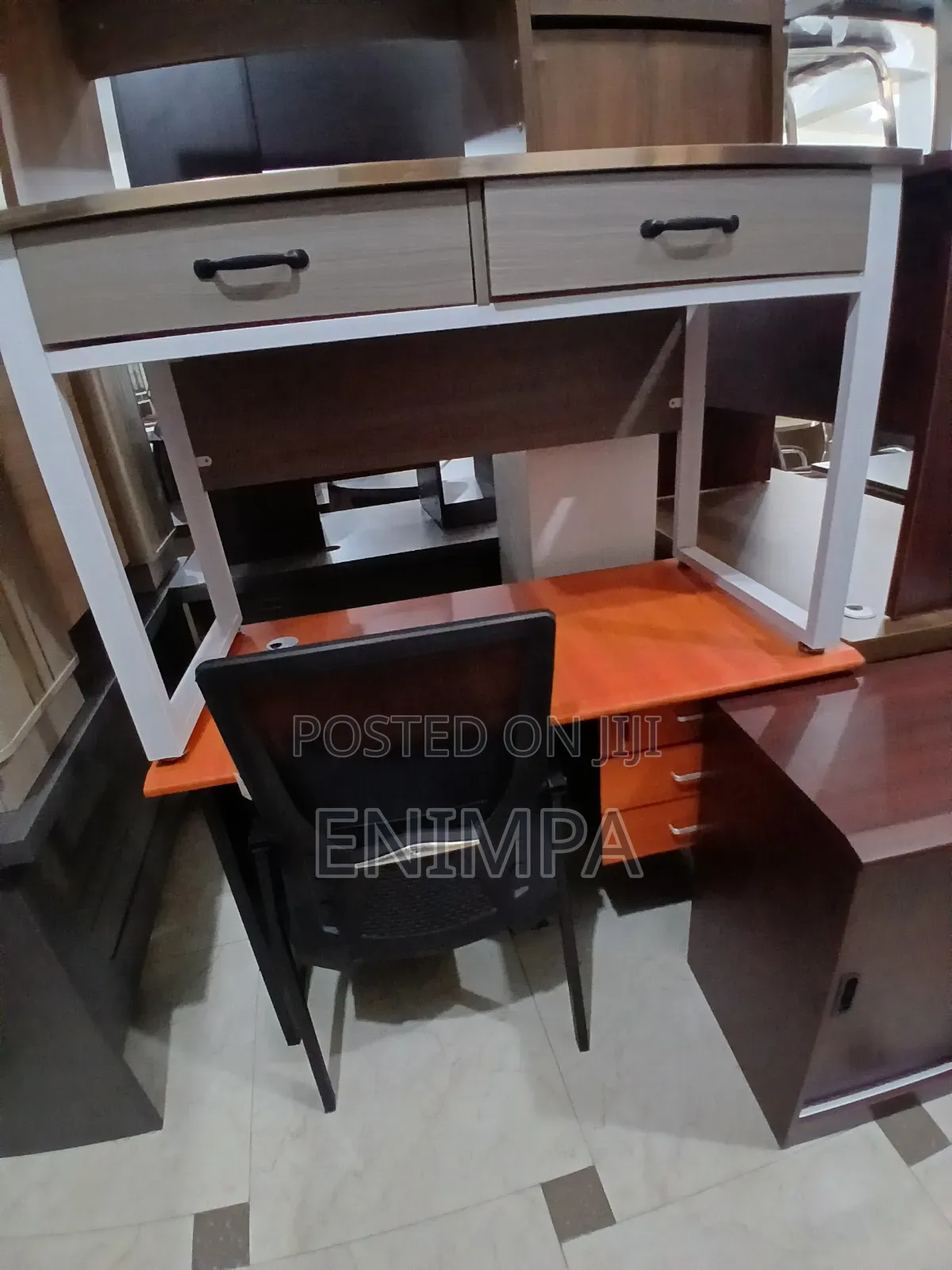 A Durable Birch Office Table