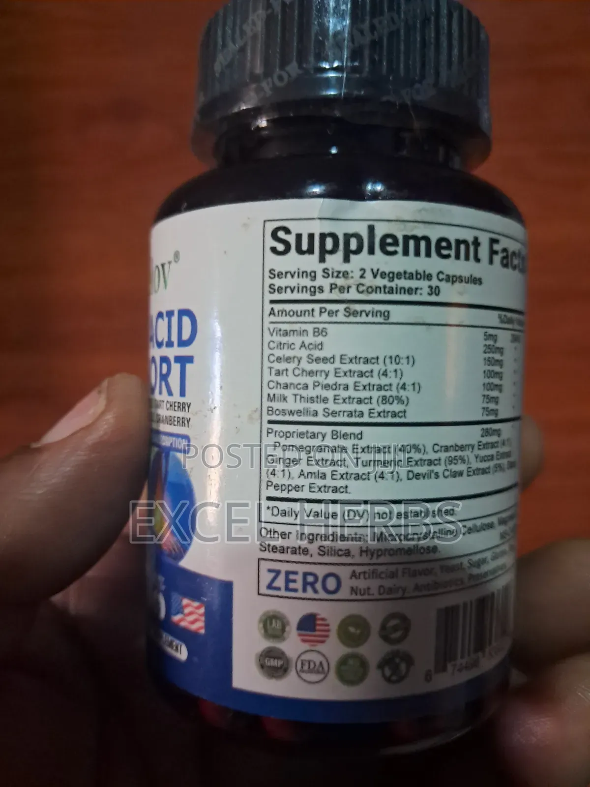 Bcuelov Uric Acid Support