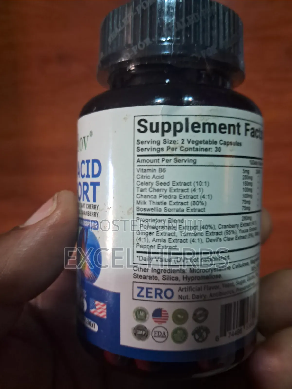 Bcuelov Uric Acid Support