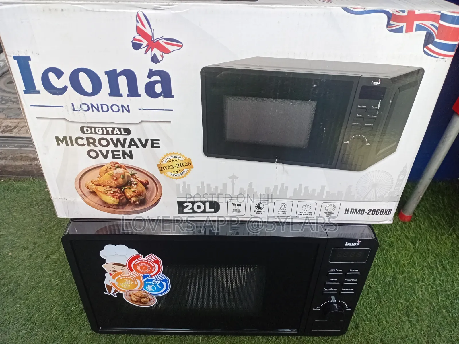 Digital Icona Microwave Energy Efficient Microwave