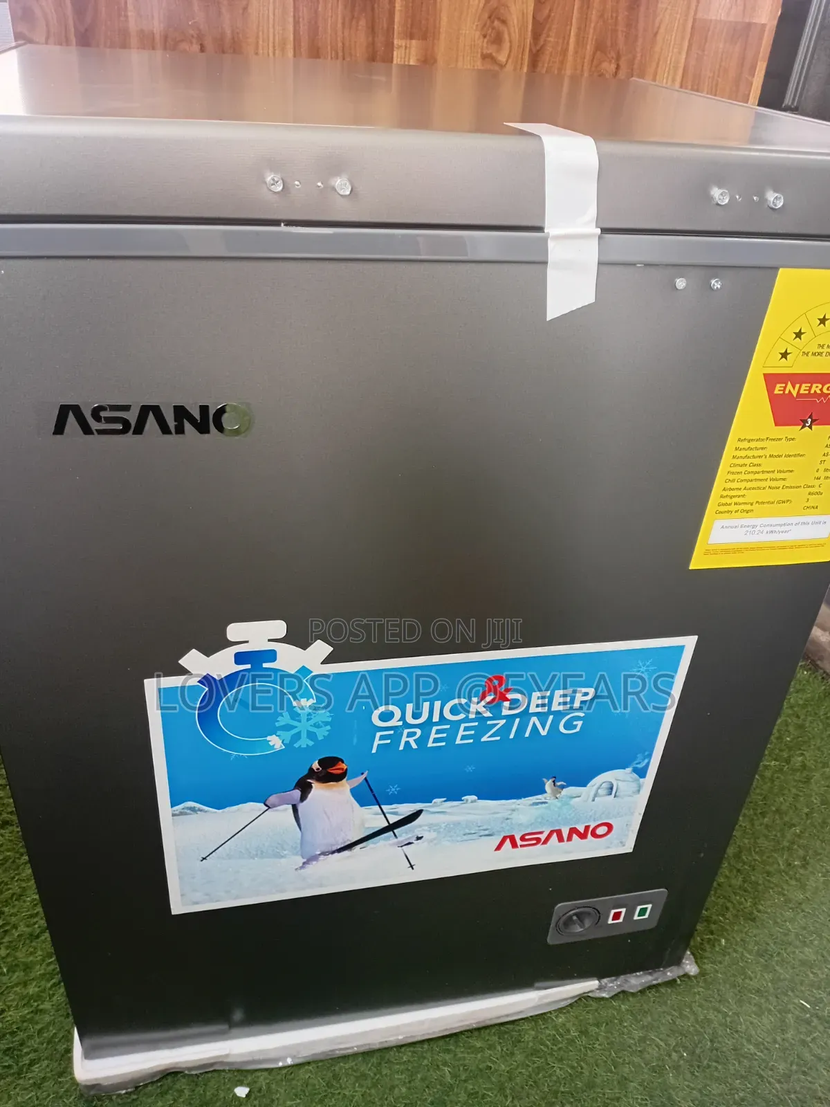 Asano Energy Saving Chest Freezer 144L Chest Freezer