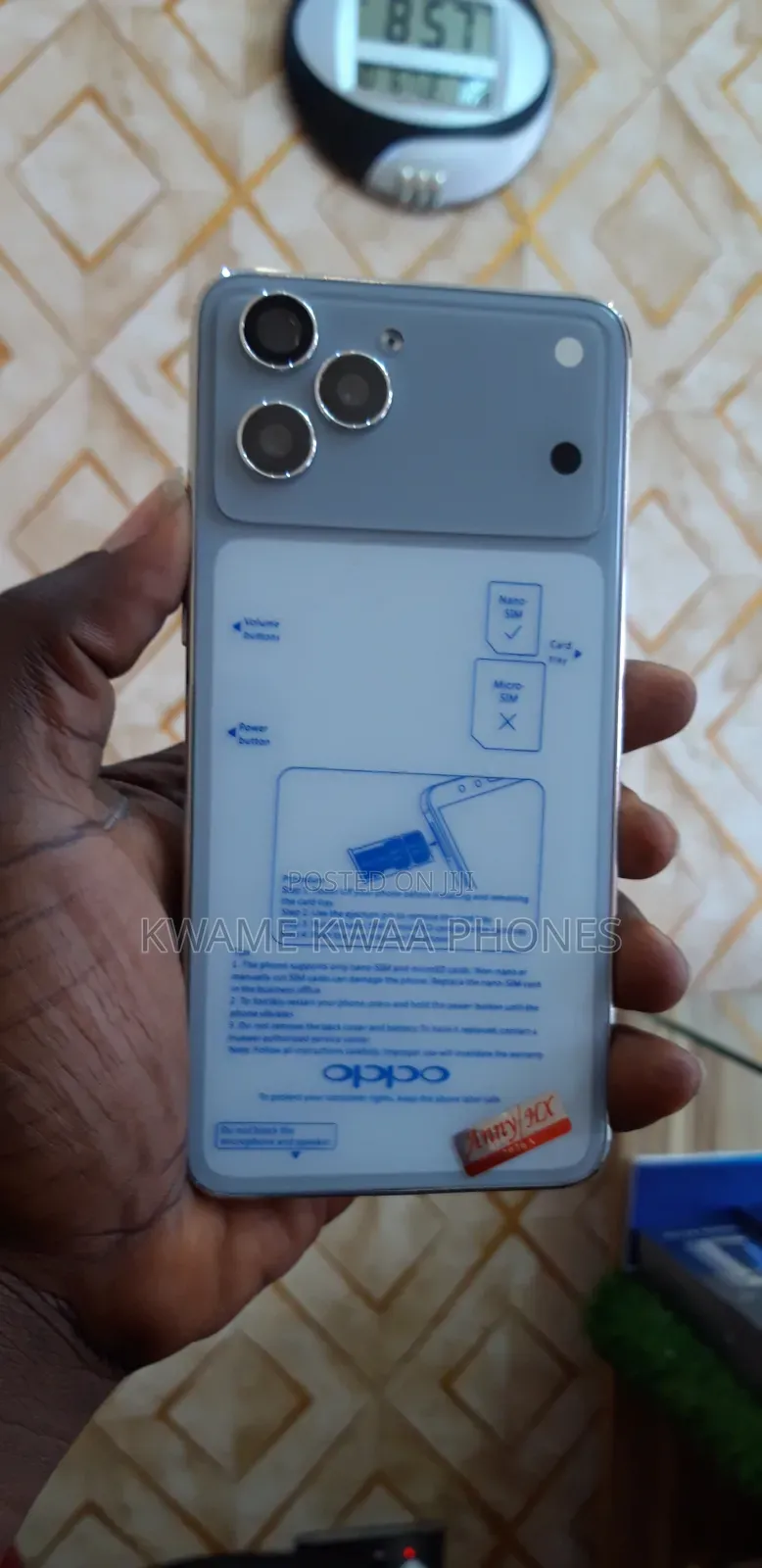 New Oppo A56 5G 256 GB White