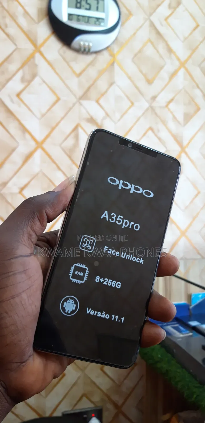 New Oppo A56 5G 256 GB White