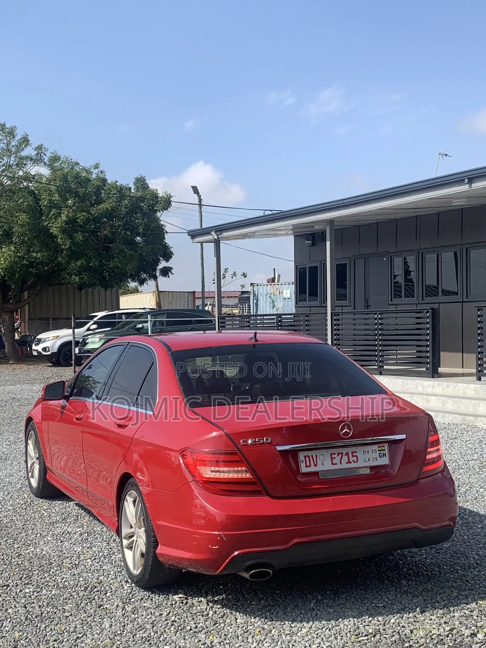 Mercedes-Benz C250 2014 Red