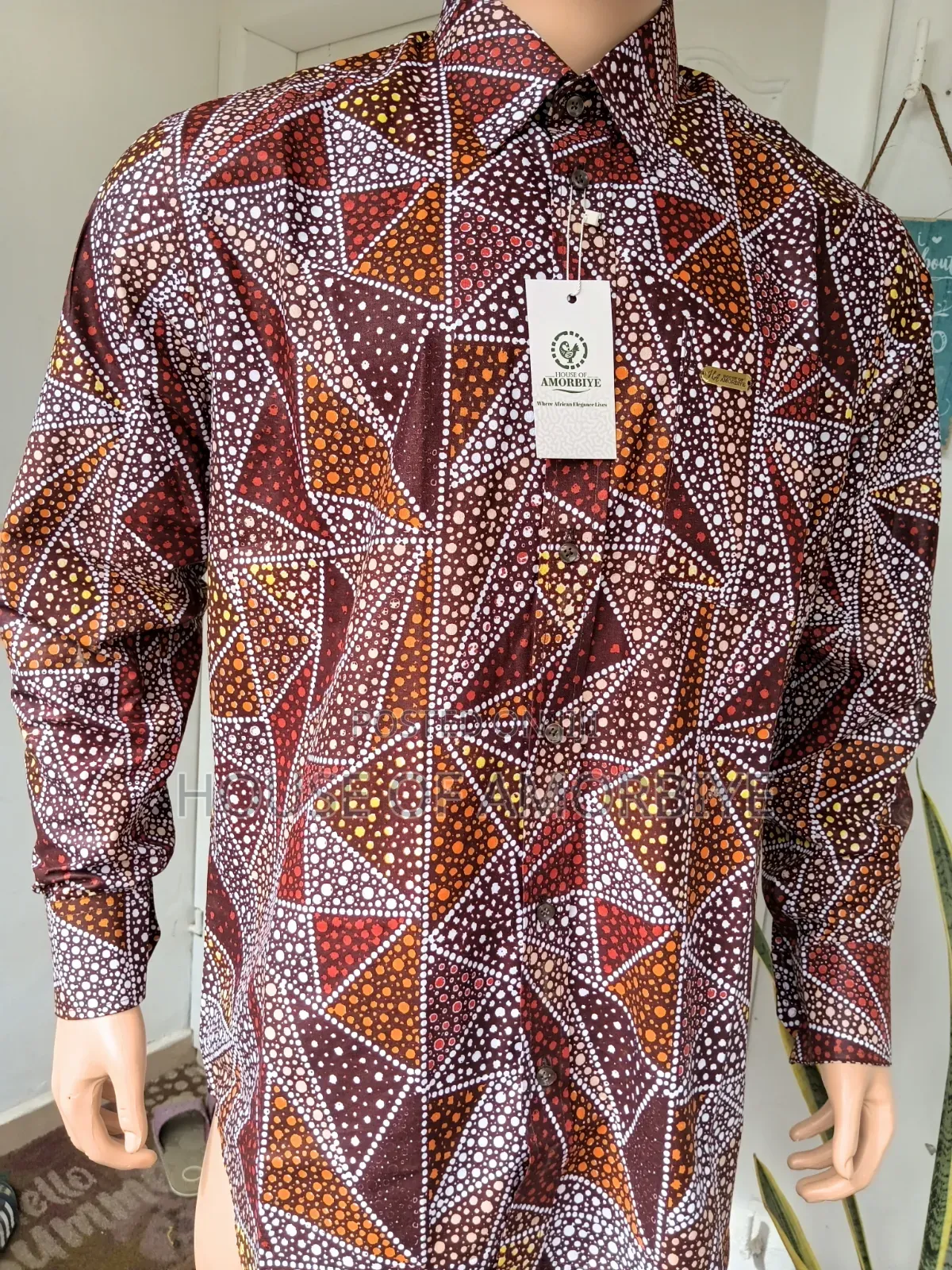 Arfrican Print Men's Shirt