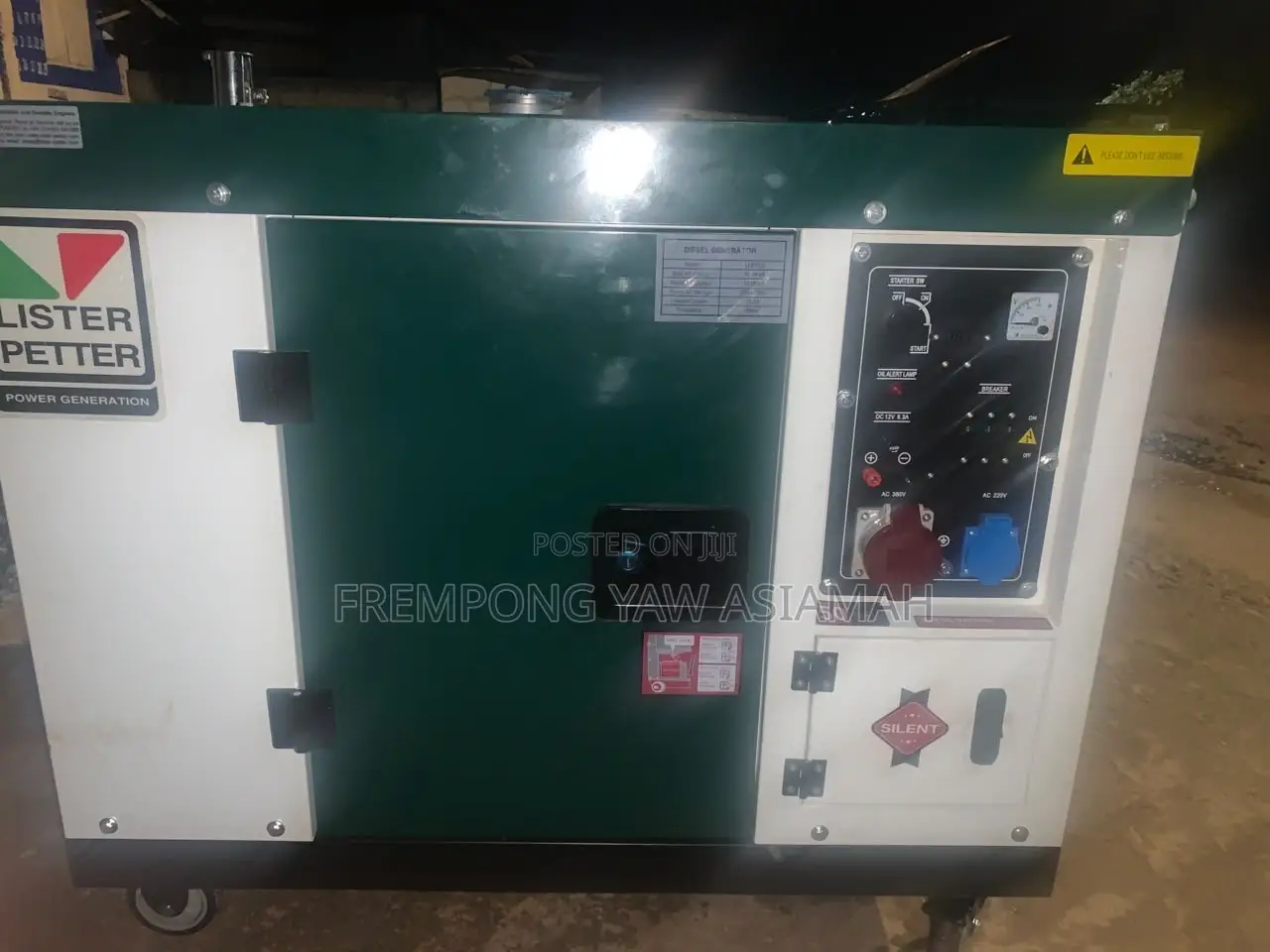 10.6KVA Diesel Generator