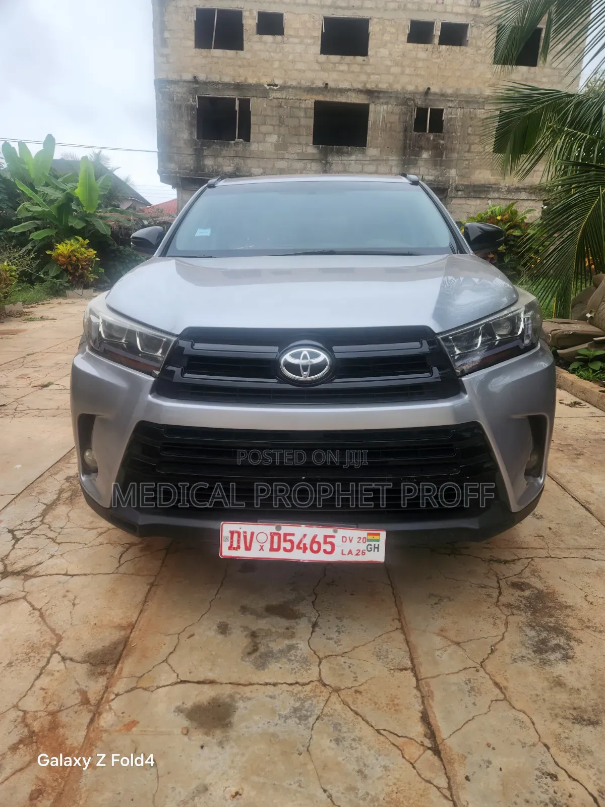 Toyota Highlander XLE V6 4x2 (3.5L 6cyl 6A) 2016 Gray