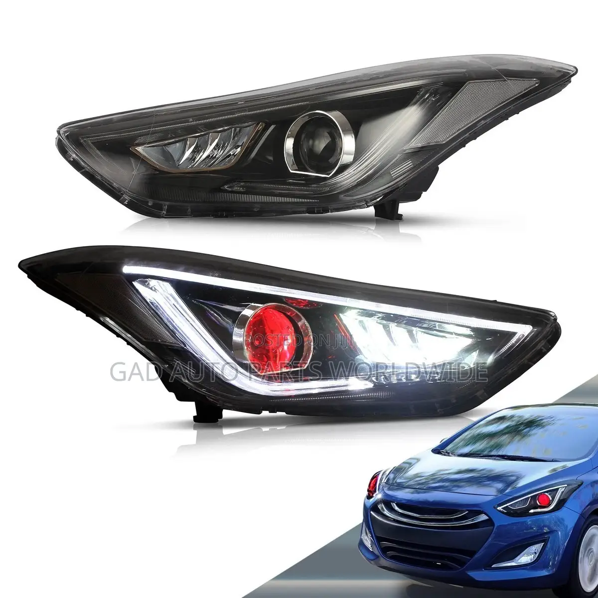 Hyundai Elantra Headlights 2011-2016