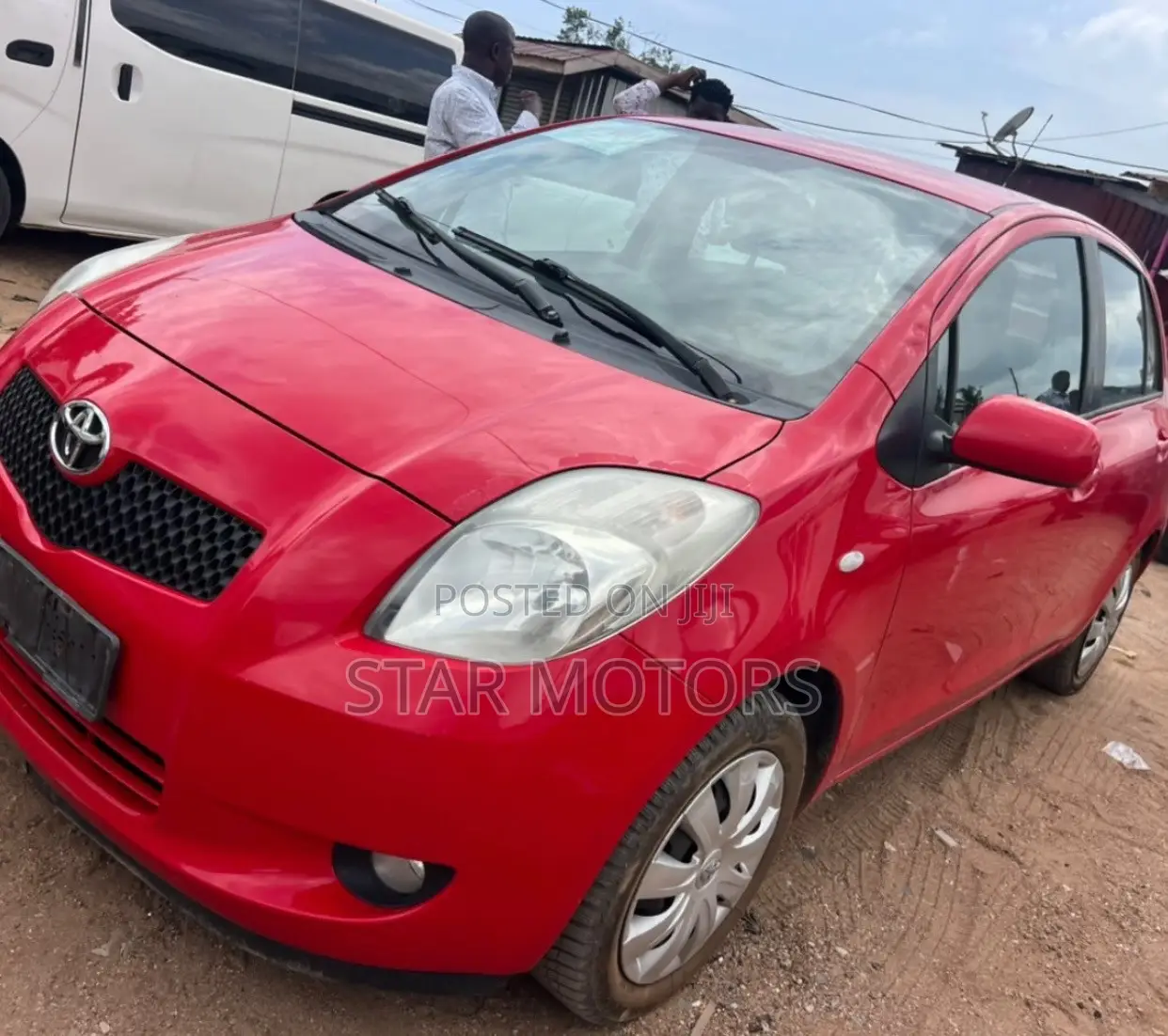 Toyota Yaris 2010 Red