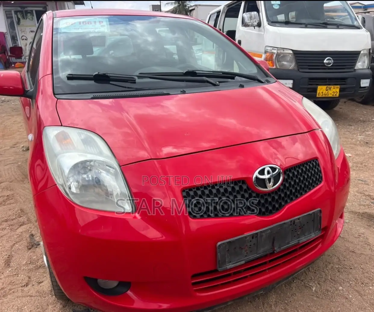 Toyota Yaris 2010 Red