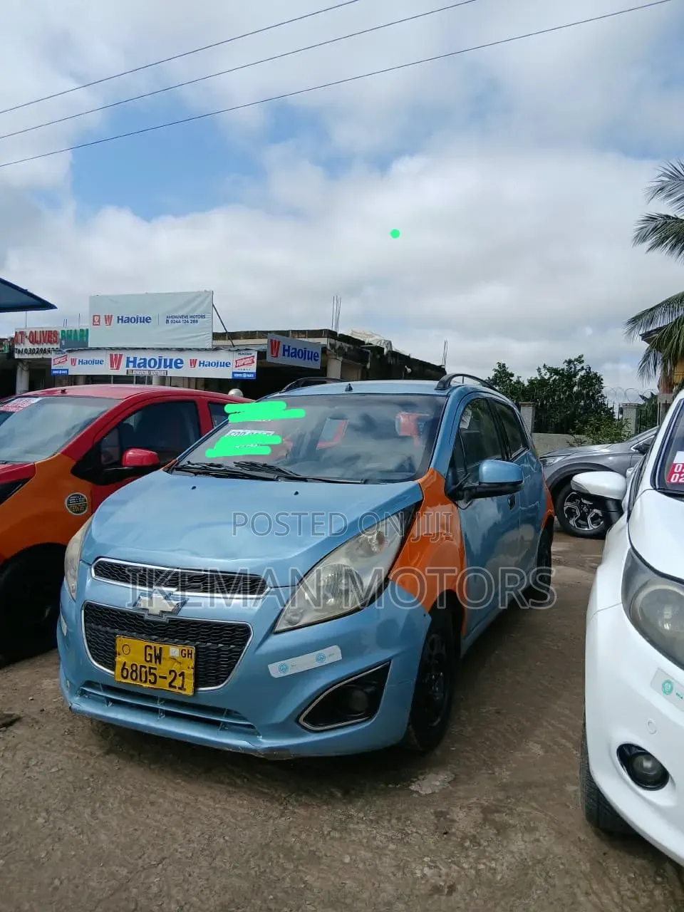 Chevrolet Spark LT 2012 Blue