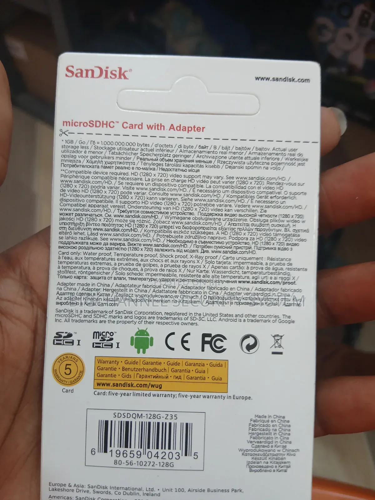 Sandisk Ultra 128gb Sd Card