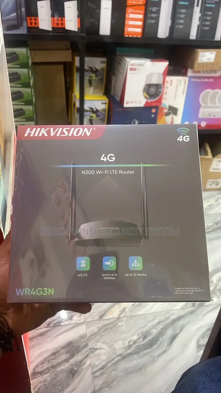 Hikvision 4g N300 Wi-Fi Lte Router