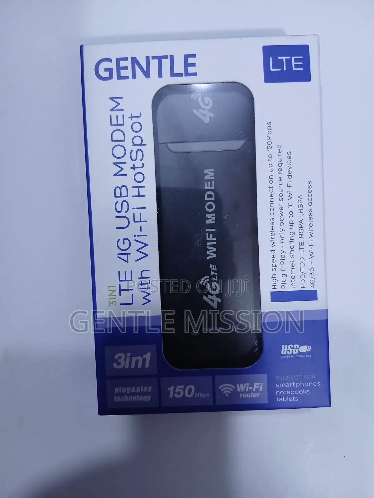 Lte 4g USB Modern With Wi- Fi Hot-Spot
