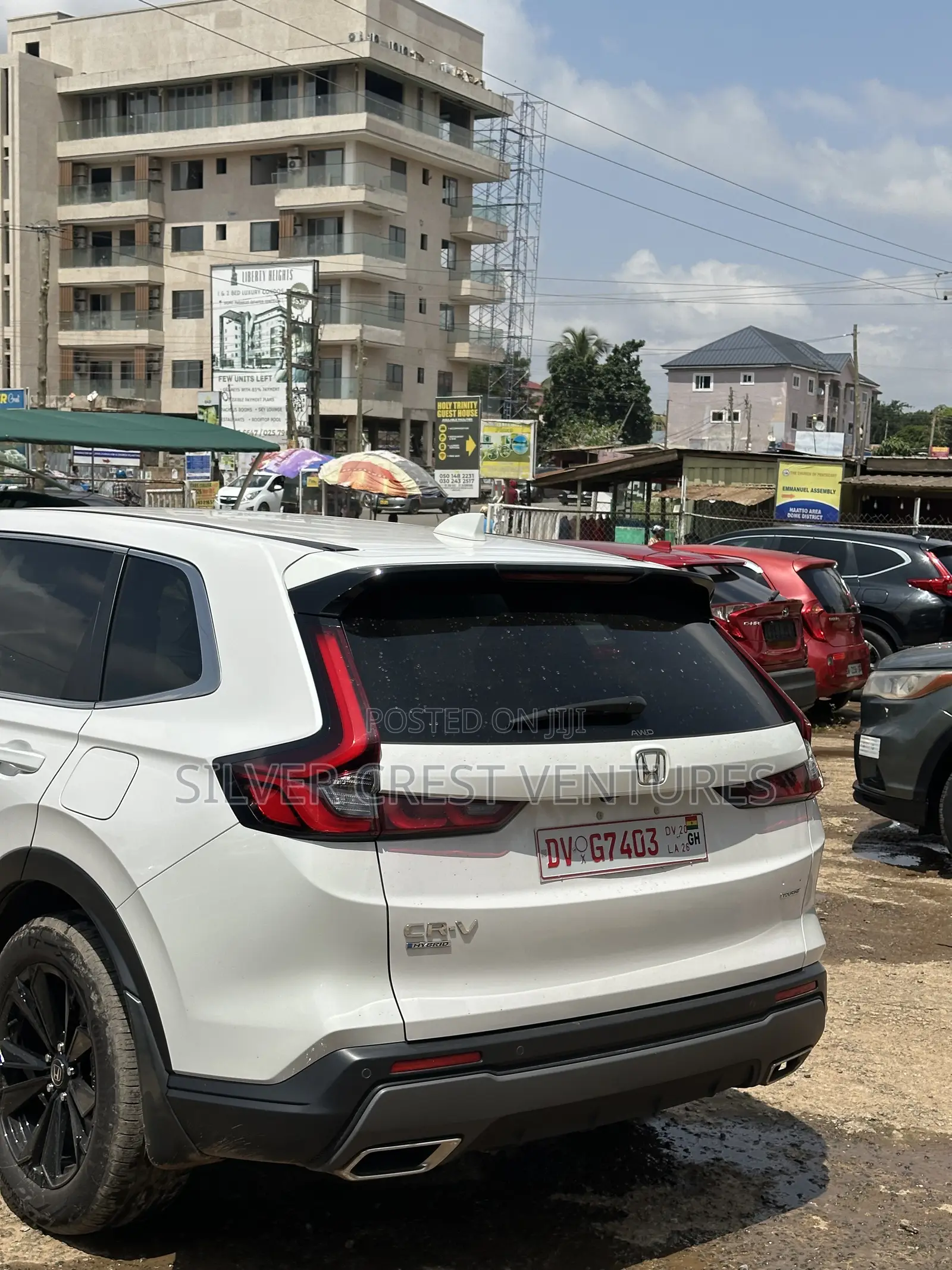 Honda CR-V EX AWD w/o BSI 2024 White