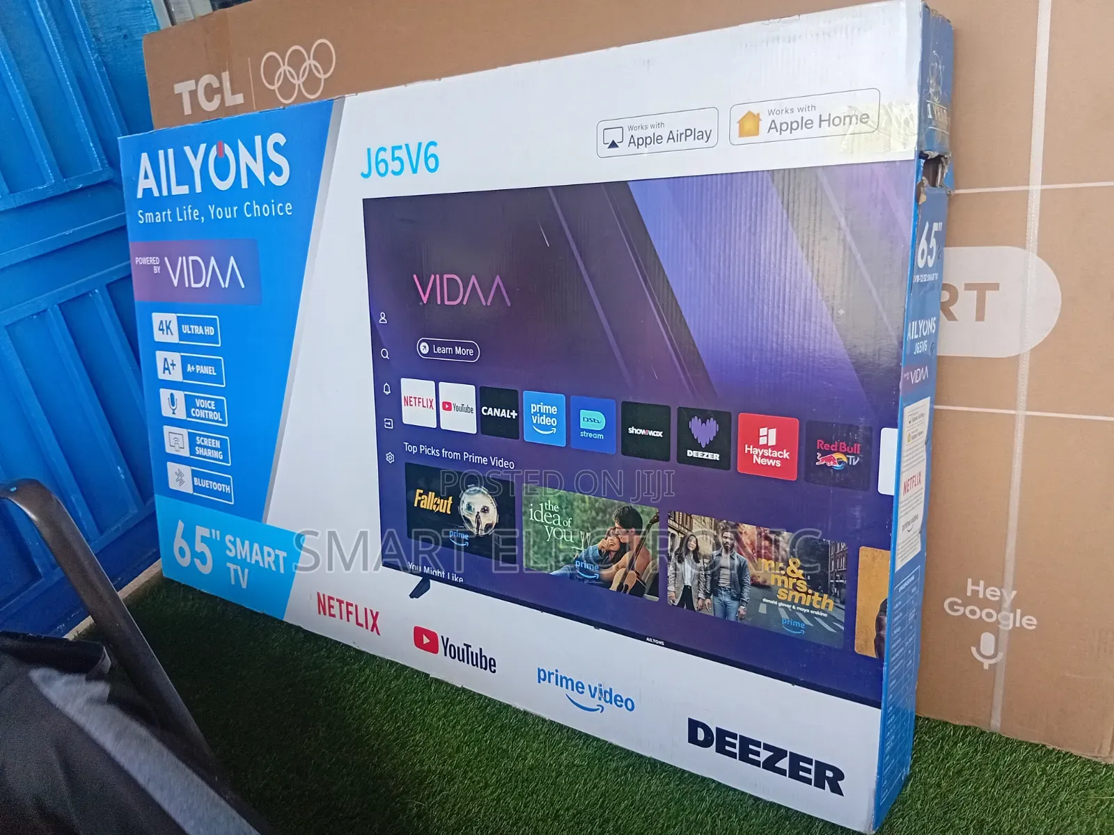 Ailyons TV- Entertain Ailyons TV 65 Inches Bring Home Quality Viewing