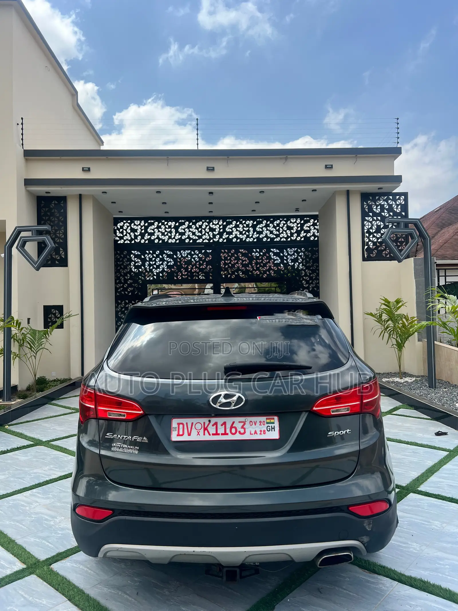 Hyundai Santa Fe 2014 Blue