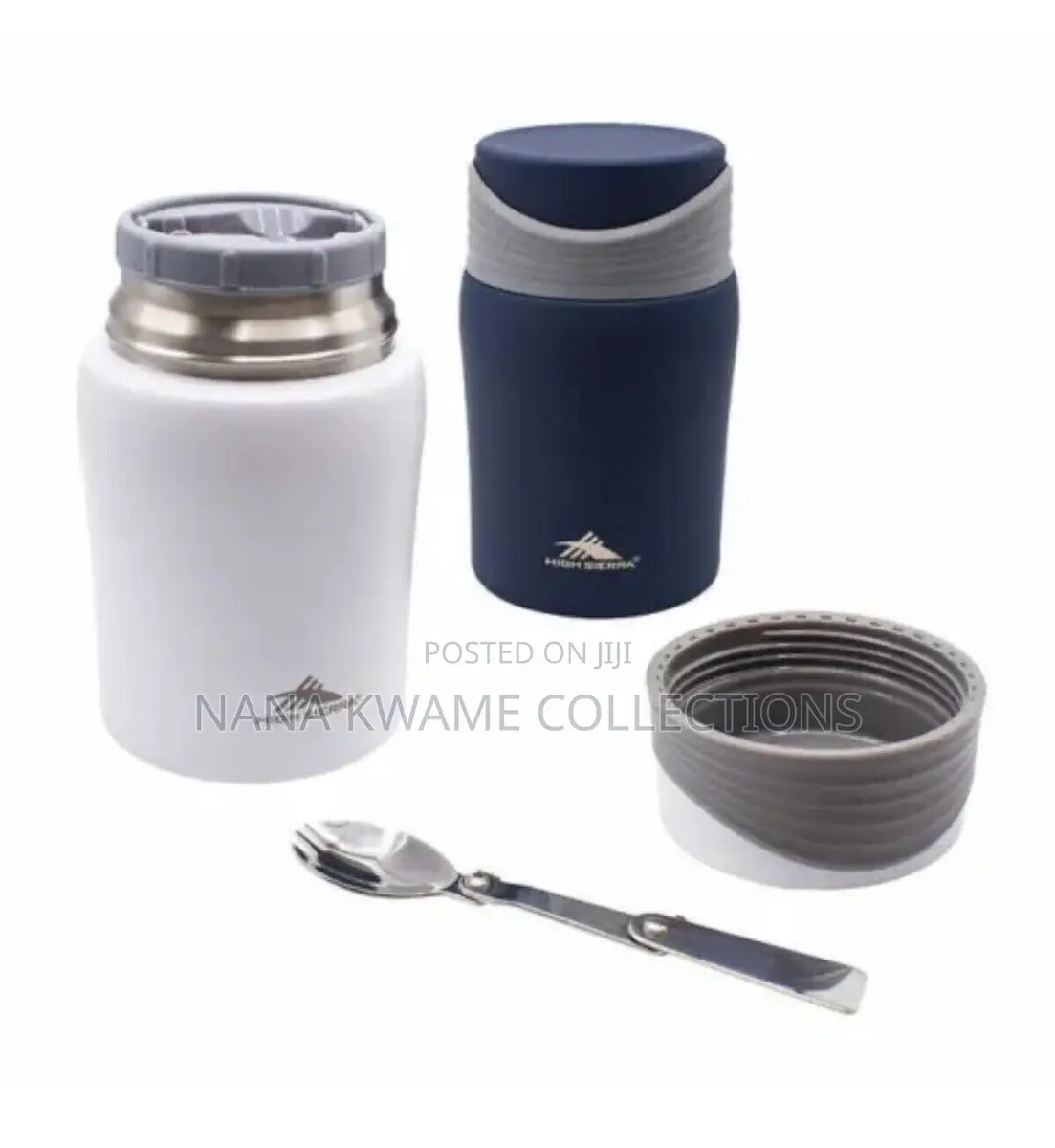 High Sierra Stainless Steel Insulated Food Storage Jar Set of 2, 709