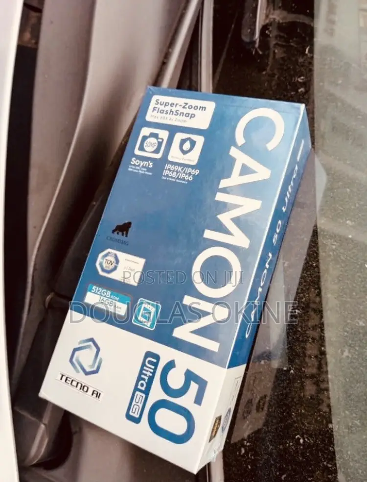 New Tecno Camon 50 Ultra 512 GB Gray