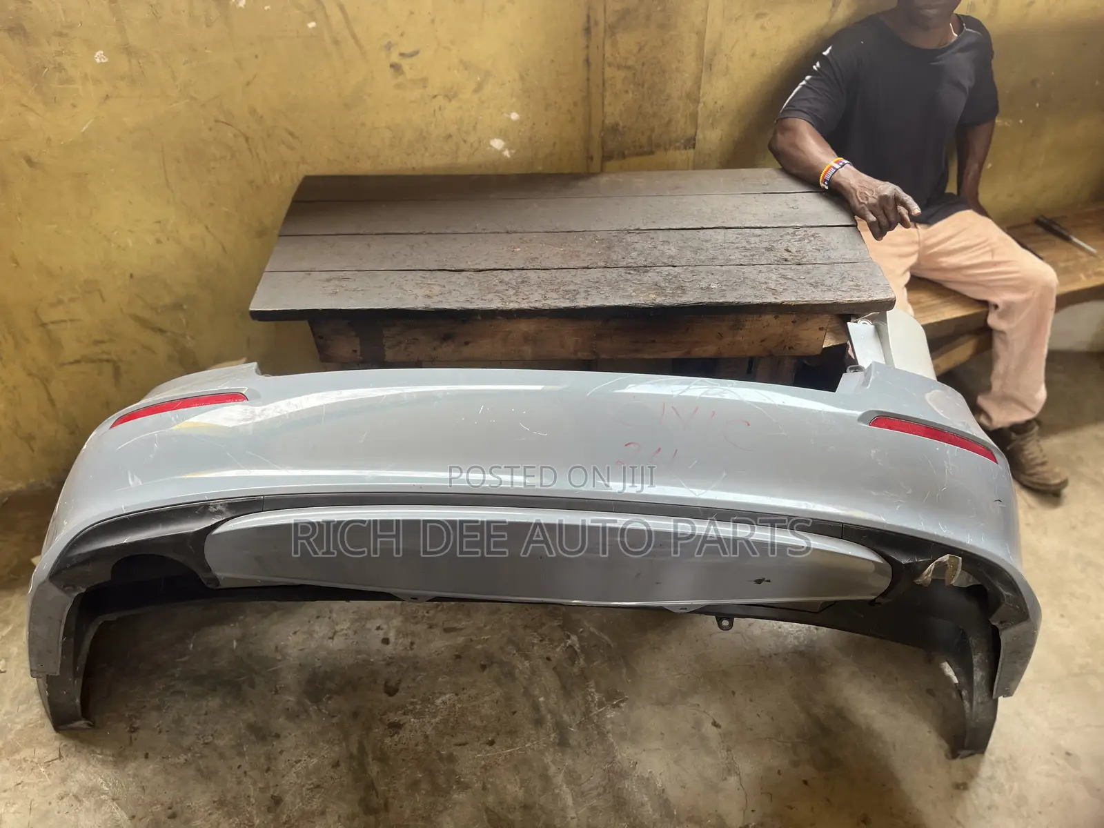 Honda Civic 2022-2025 Rear Bumper Complete 2023, 2024, 2025 Back