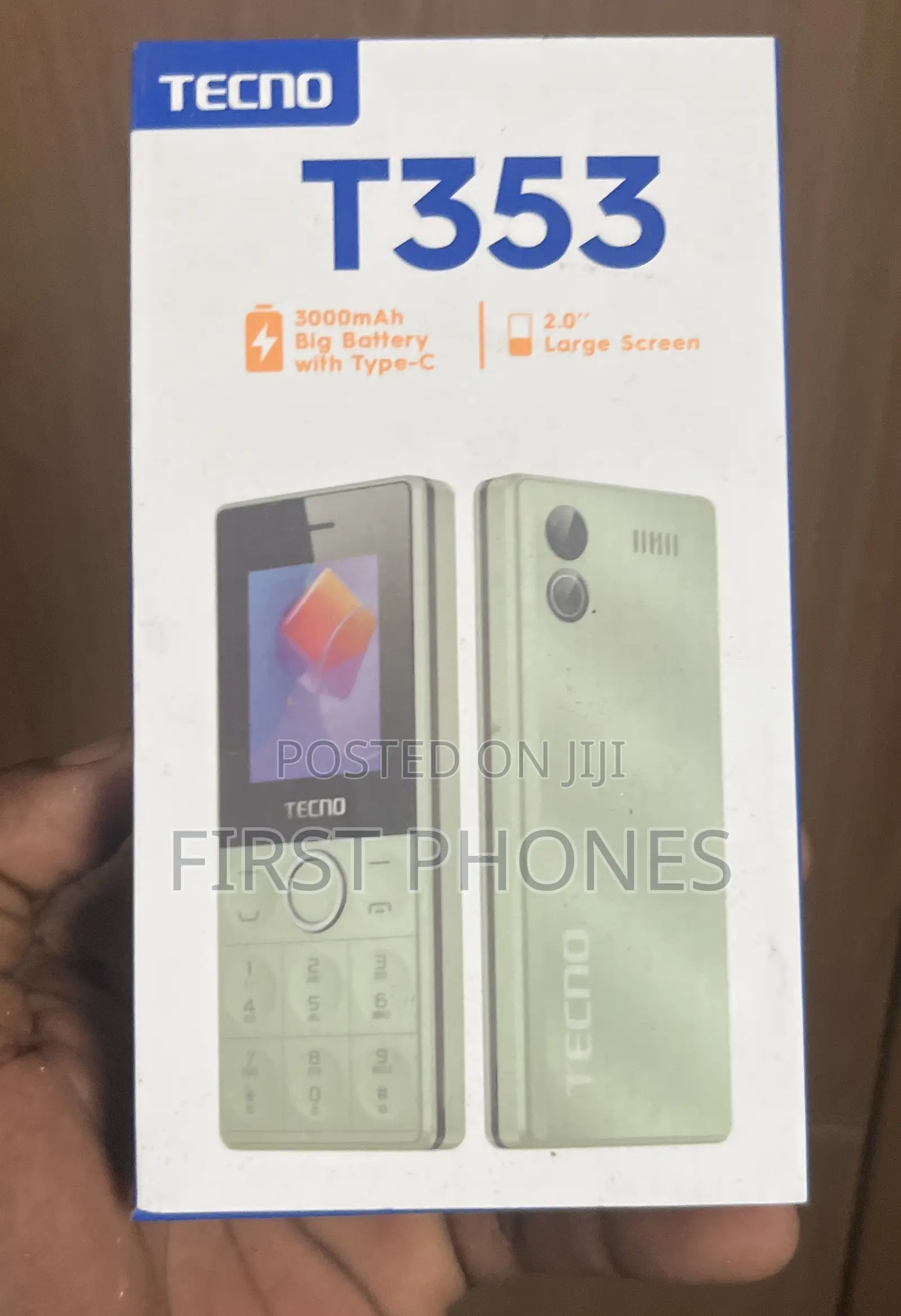 New Tecno T353 Green