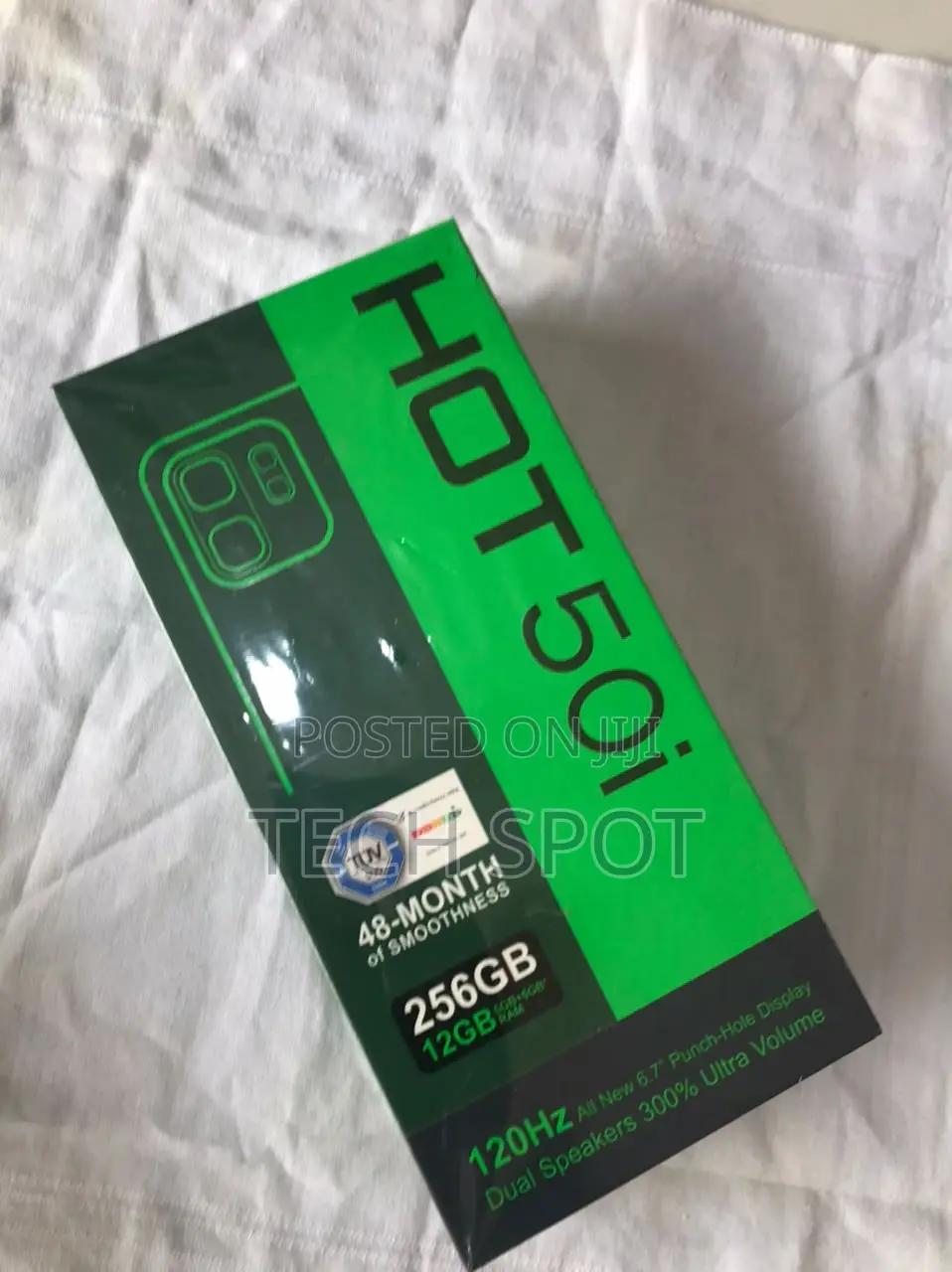 New Infinix Hot 50i 256 GB Black
