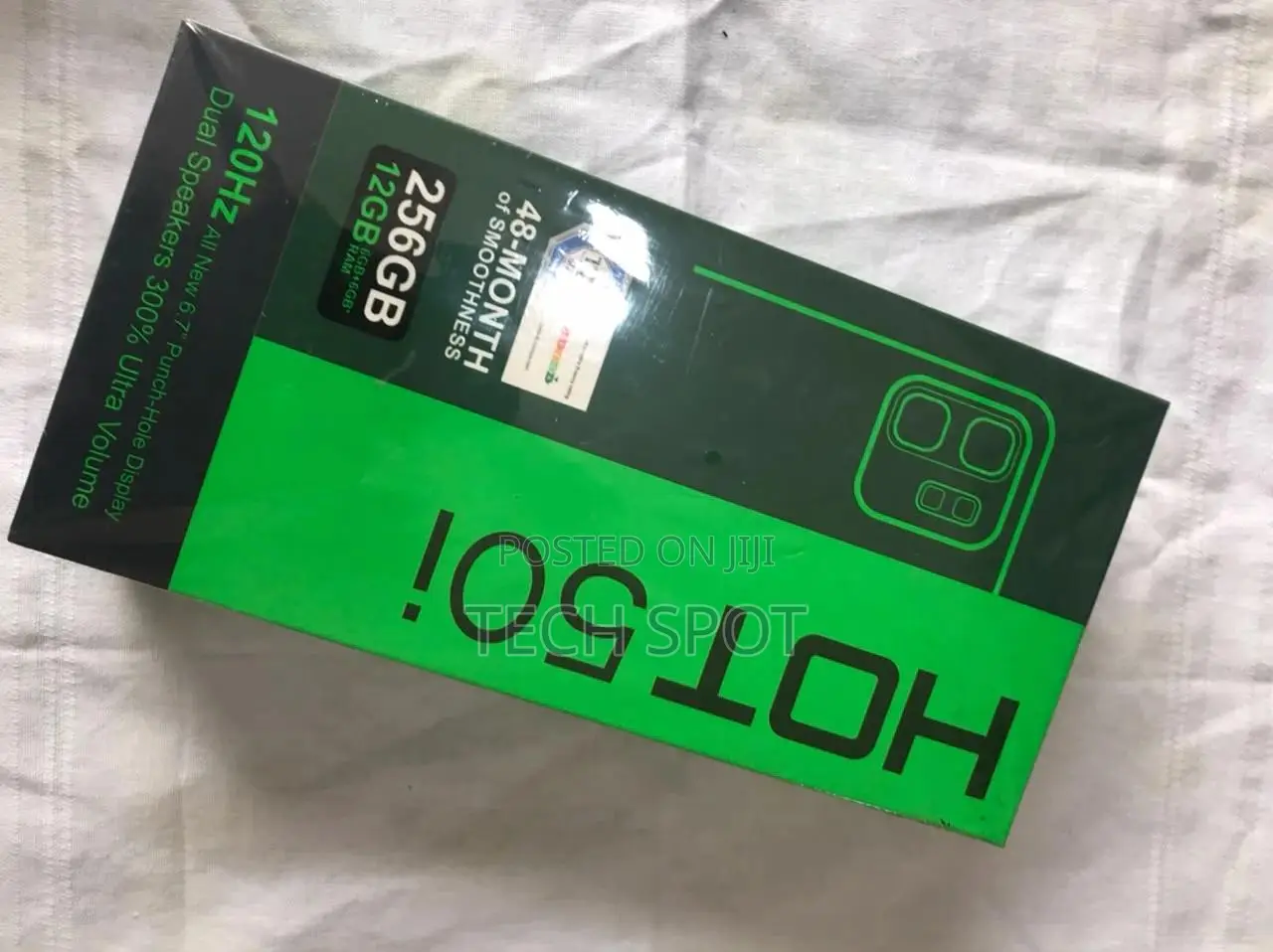New Infinix Hot 50i 256 GB Black