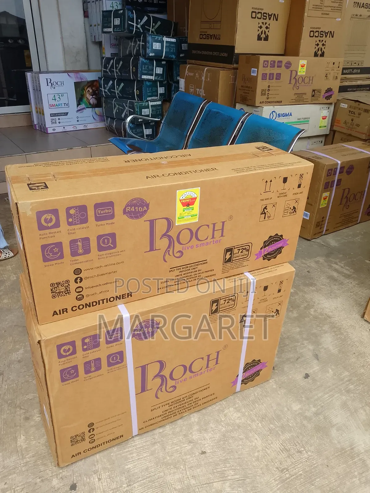 Roch, the Best 1.5 HP R410 Air Condition