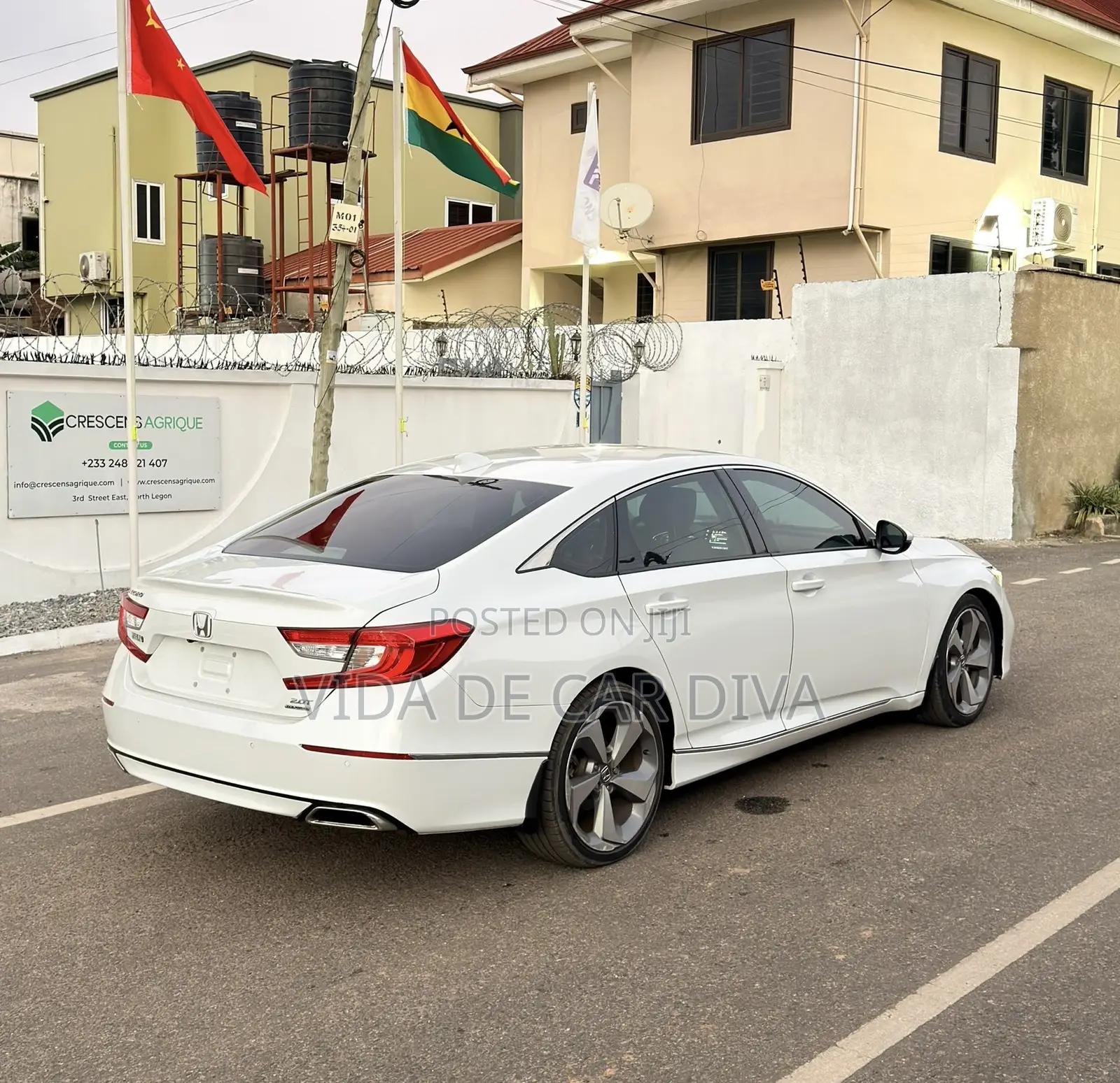 Honda Accord Touring 2.0T 2018 White